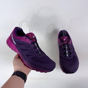 Salomon Sense Pro 2 Sneaker Women's 10.5 Purple Low Top Running Athletic Shoes